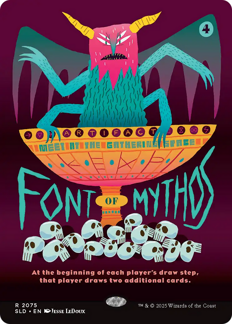 Font of Mythos [Secret Lair Drop Series] | Jomio and Rueliete's Cards and Comics