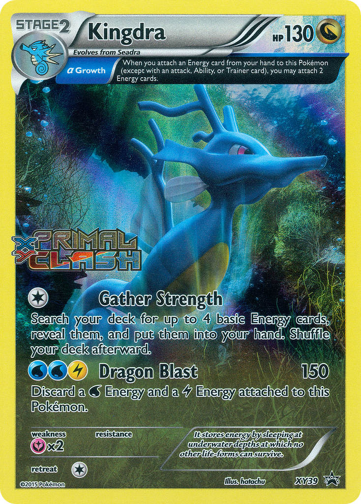 Kingdra (XY39) [XY: Black Star Promos] | Jomio and Rueliete's Cards and Comics