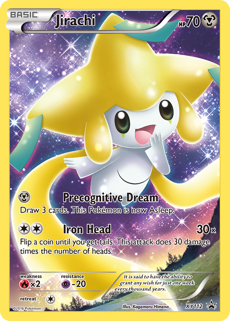 Jirachi (XY112) [XY: Black Star Promos] | Jomio and Rueliete's Cards and Comics