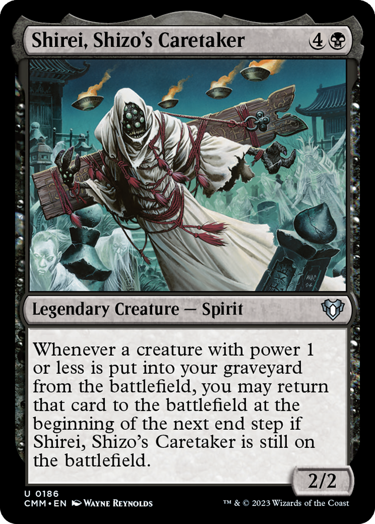Shirei, Shizo's Caretaker [Commander Masters] | Jomio and Rueliete's Cards and Comics