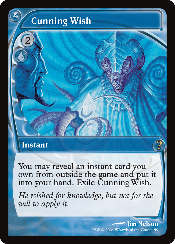 Cunning Wish (Future Sight) [Mystery Booster 2] | Jomio and Rueliete's Cards and Comics