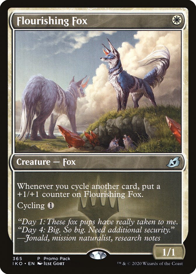Flourishing Fox (Promo Pack) [Ikoria: Lair of Behemoths Promos] | Jomio and Rueliete's Cards and Comics