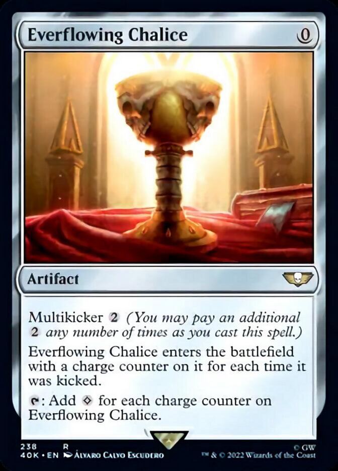 Everflowing Chalice [Warhammer 40,000] | Jomio and Rueliete's Cards and Comics