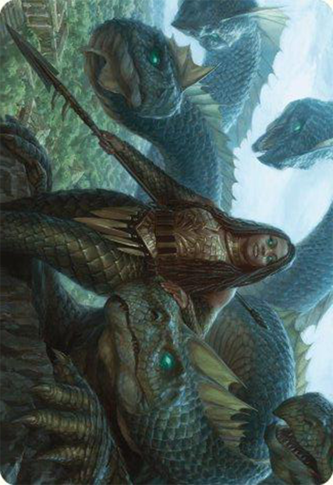 Hydra Trainer Art Card [Modern Horizons 3 Art Series] | Jomio and Rueliete's Cards and Comics