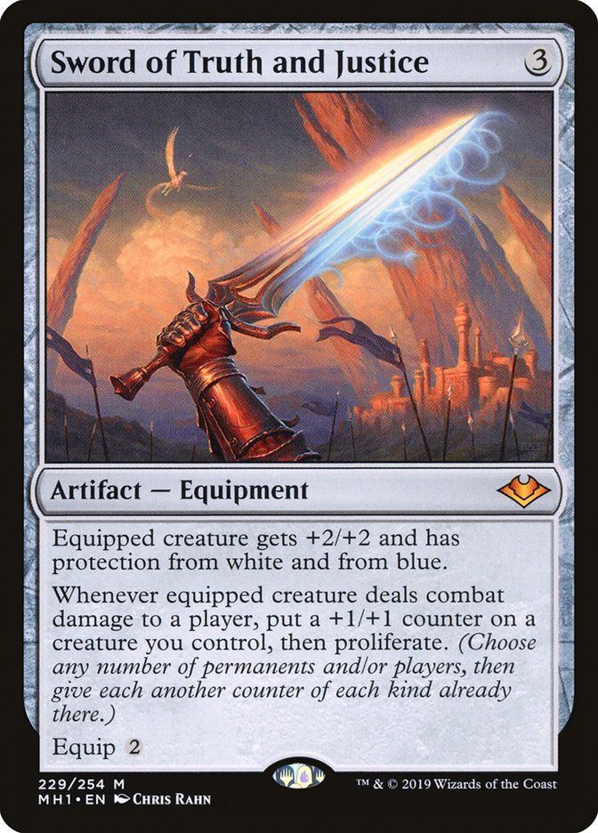 Sword of Truth and Justice [Modern Horizons] | Jomio and Rueliete's Cards and Comics