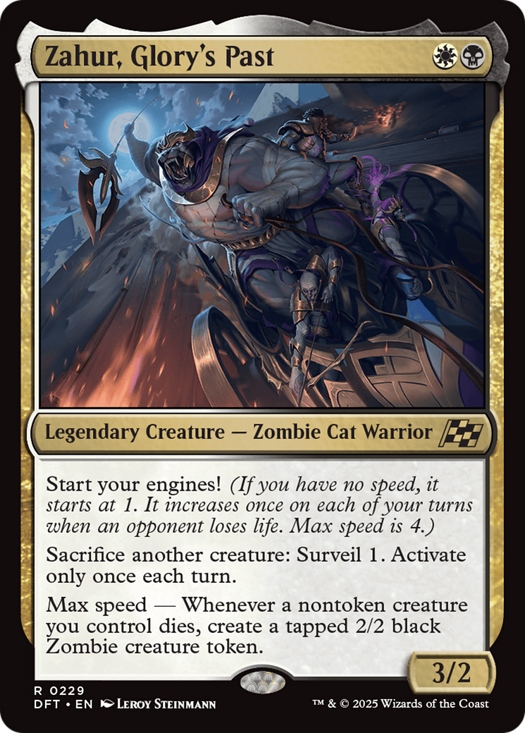 Zahur, Glory's Past [Aetherdrift] | Jomio and Rueliete's Cards and Comics