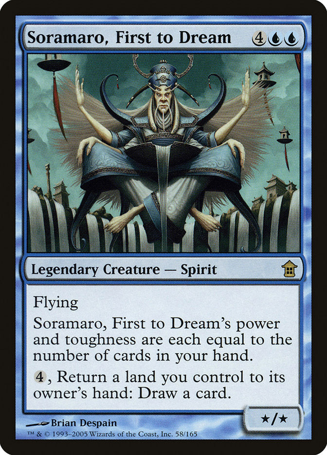 Soramaro, First to Dream [Saviors of Kamigawa] | Jomio and Rueliete's Cards and Comics