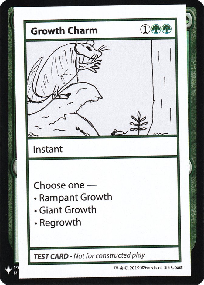 Growth Charm [Mystery Booster Playtest Cards] | Jomio and Rueliete's Cards and Comics