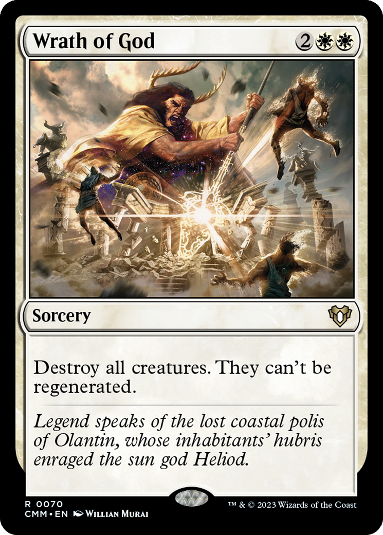 Wrath of God [Commander Masters] | Jomio and Rueliete's Cards and Comics