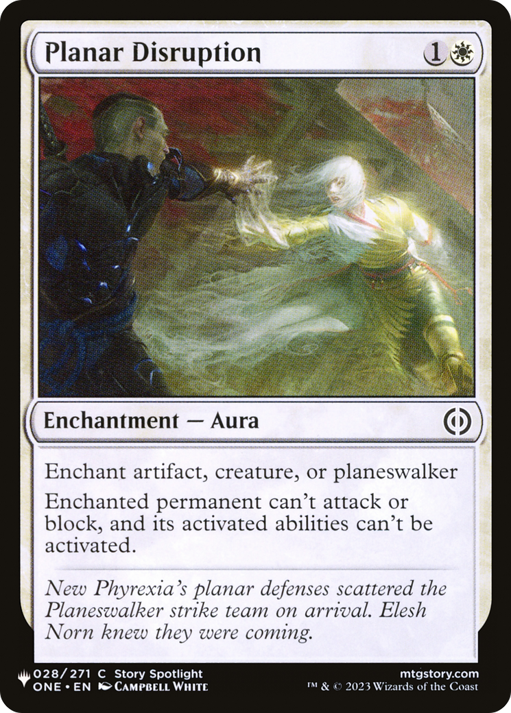 Planar Disruption [The List] | Jomio and Rueliete's Cards and Comics