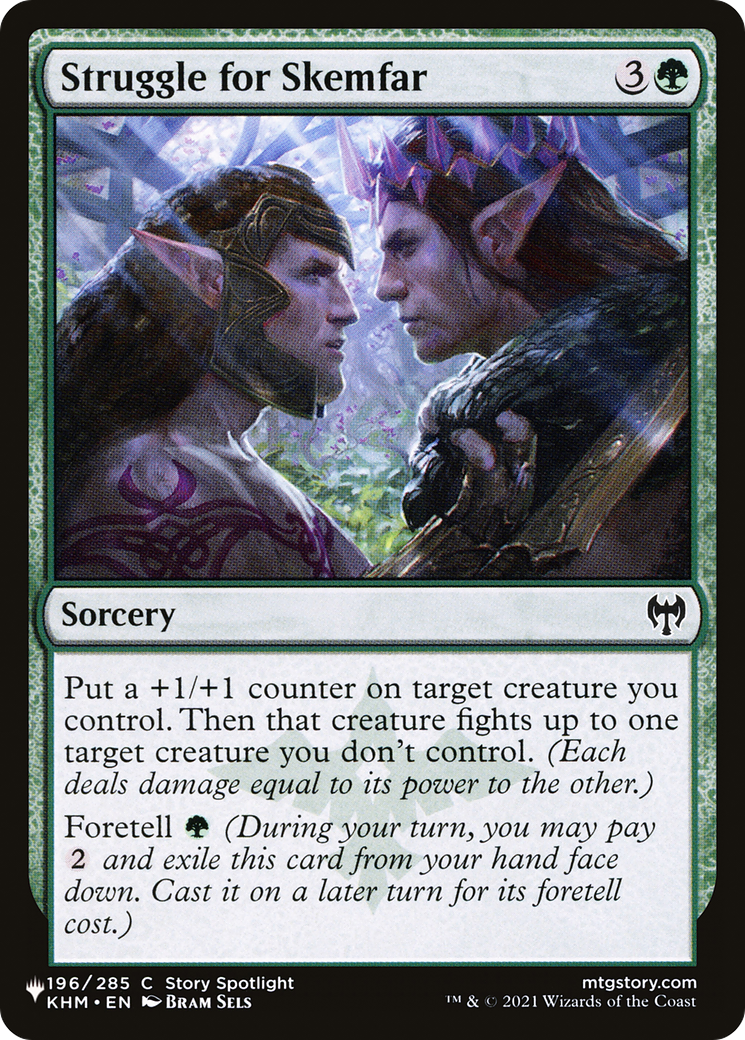 Struggle for Skemfar [The List] | Jomio and Rueliete's Cards and Comics