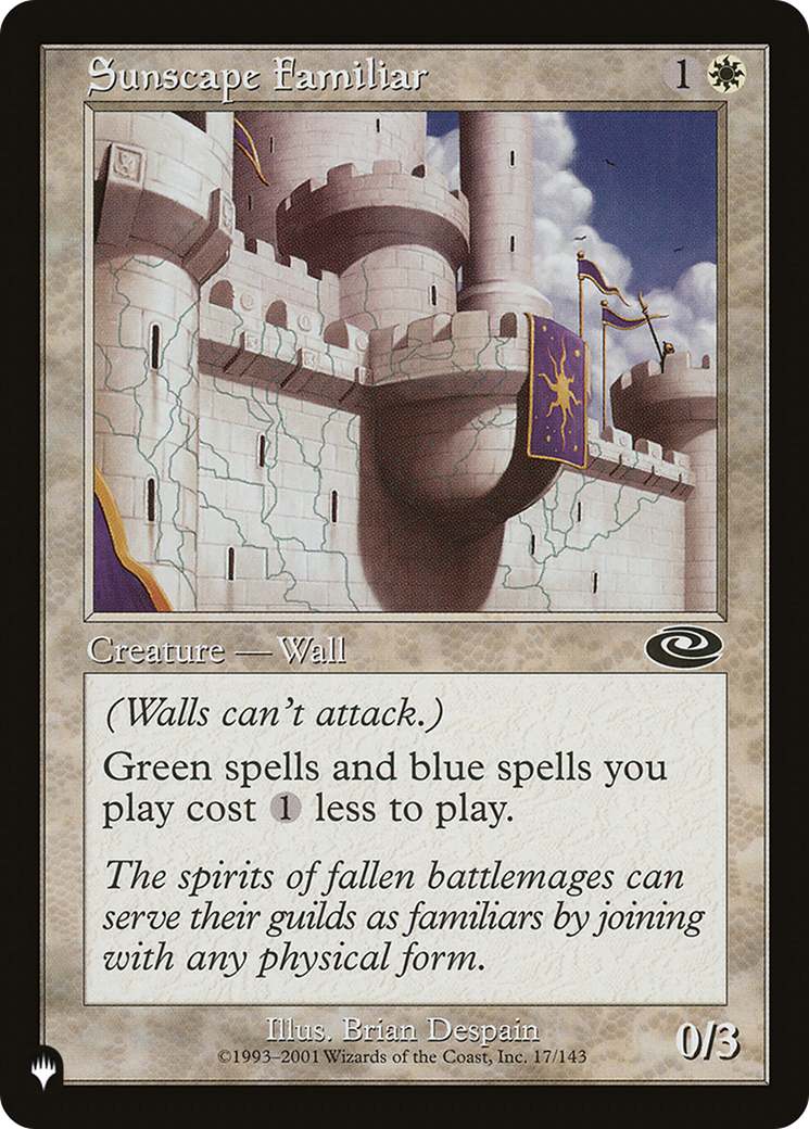 Sunscape Familiar [The List] | Jomio and Rueliete's Cards and Comics