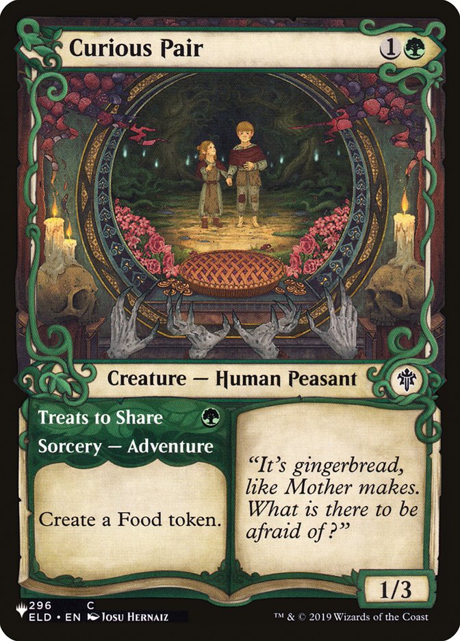 Curious Pair // Treats to Share [The List] | Jomio and Rueliete's Cards and Comics