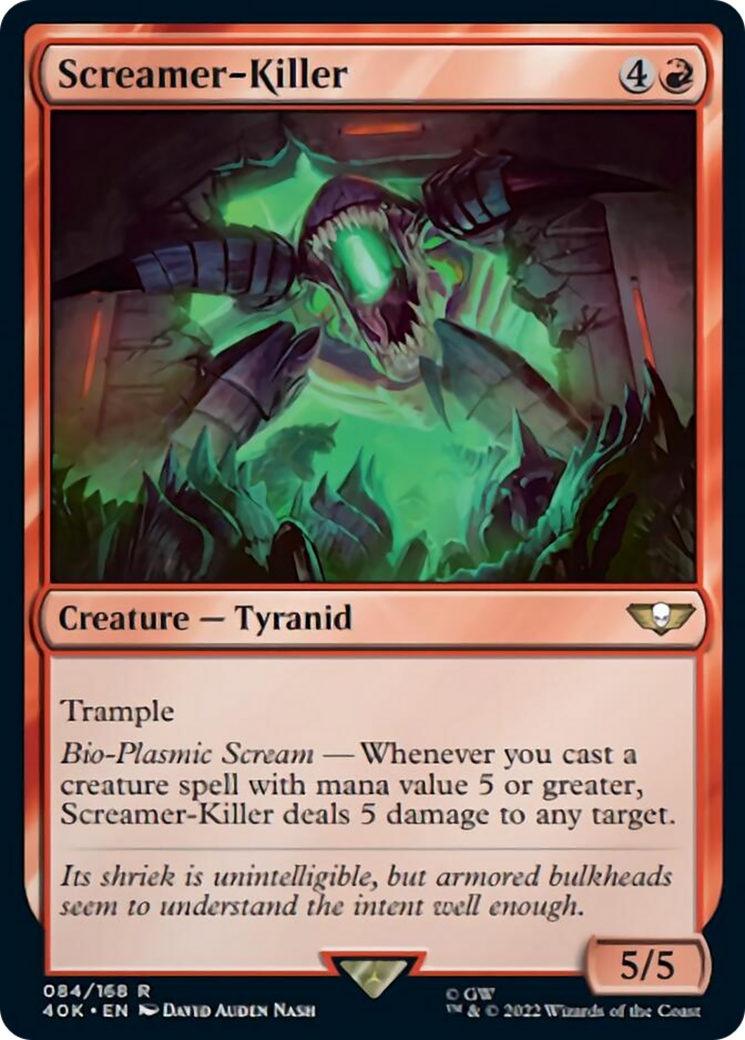 Screamer-Killer (Surge Foil) [Warhammer 40,000] | Jomio and Rueliete's Cards and Comics