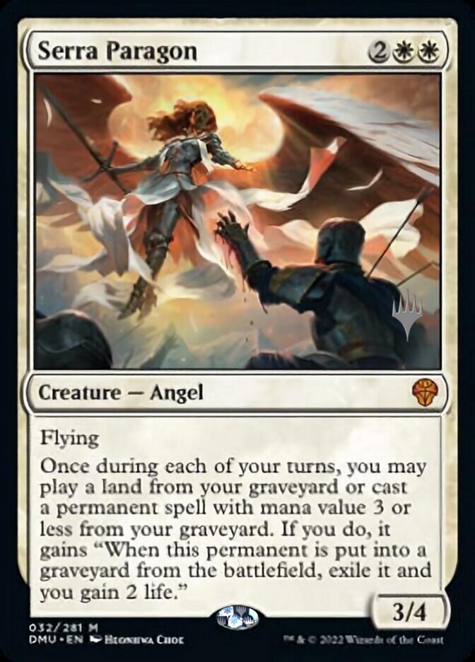 Serra Paragon (Promo Pack) [Dominaria United Promos] | Jomio and Rueliete's Cards and Comics