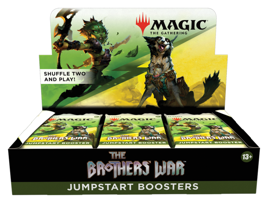 The Brothers' War - Jumpstart Booster Display | Jomio and Rueliete's Cards and Comics