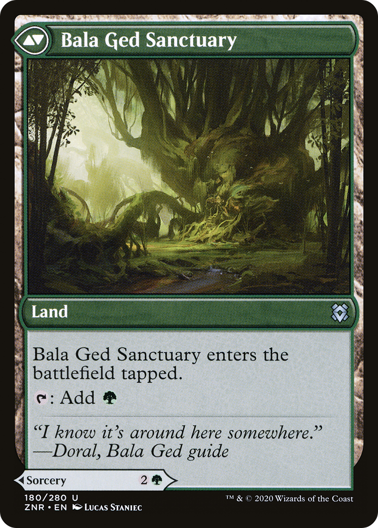 Bala Ged Recovery // Bala Ged Sanctuary [Secret Lair: From Cute to Brute] | Jomio and Rueliete's Cards and Comics