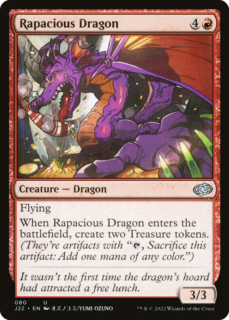 Rapacious Dragon [Jumpstart 2022] | Jomio and Rueliete's Cards and Comics
