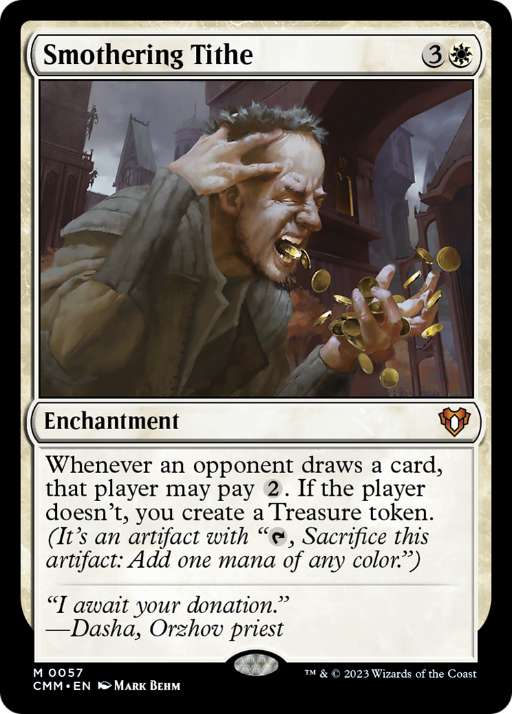 Smothering Tithe [Commander Masters] | Jomio and Rueliete's Cards and Comics
