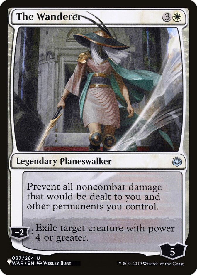 The Wanderer [The List] | Jomio and Rueliete's Cards and Comics