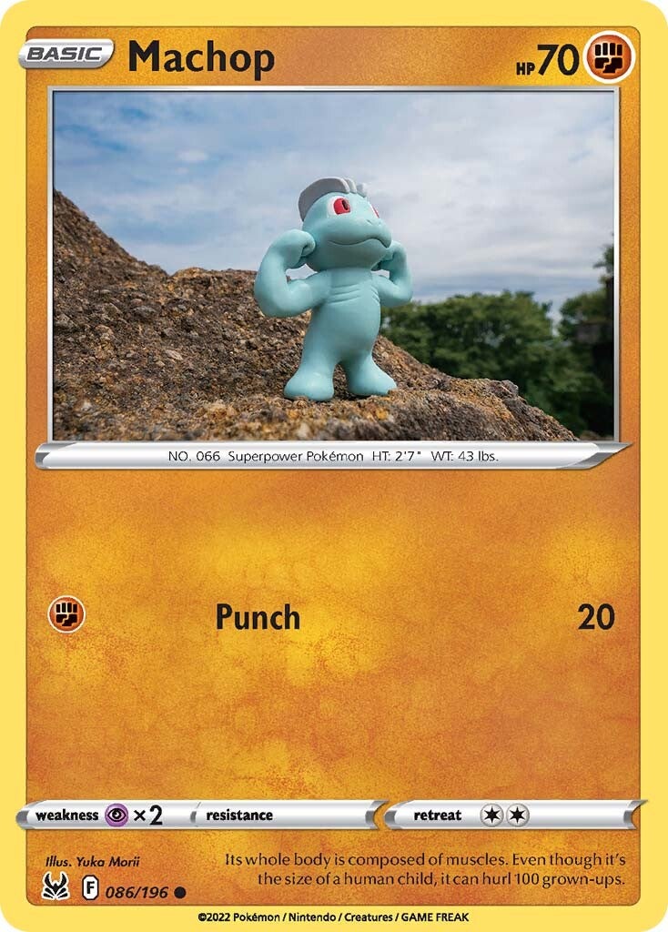 Machop (086/196) [Sword & Shield: Lost Origin] | Jomio and Rueliete's Cards and Comics