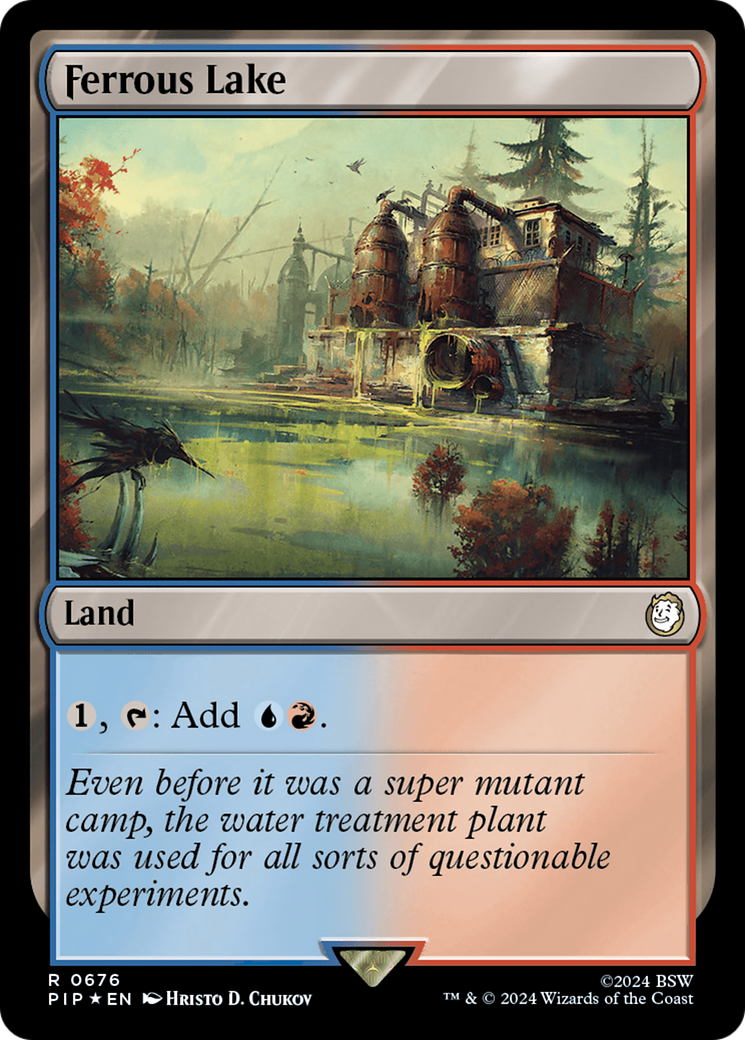 Ferrous Lake (Surge Foil) [Fallout] | Jomio and Rueliete's Cards and Comics