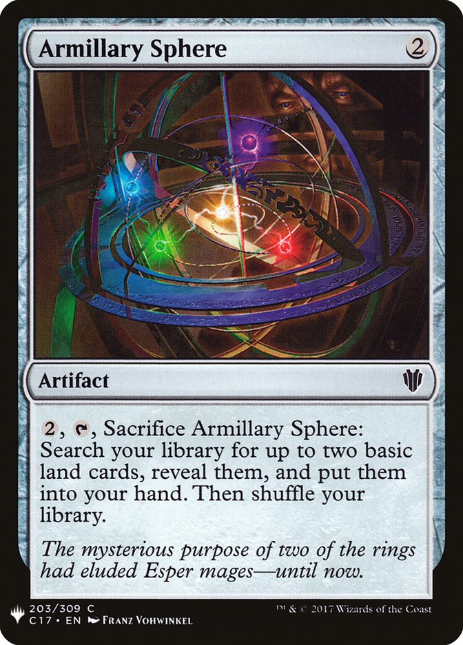 Armillary Sphere [Mystery Booster] | Jomio and Rueliete's Cards and Comics