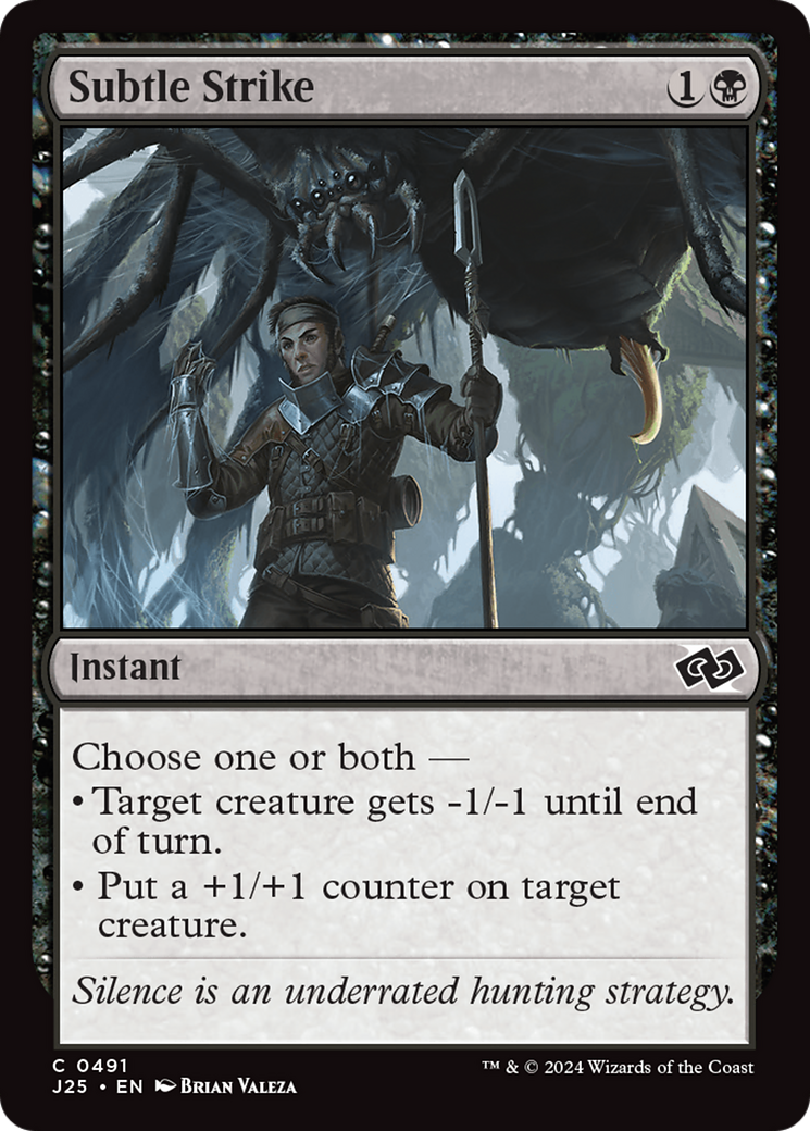 Subtle Strike [Foundations Jumpstart] | Jomio and Rueliete's Cards and Comics