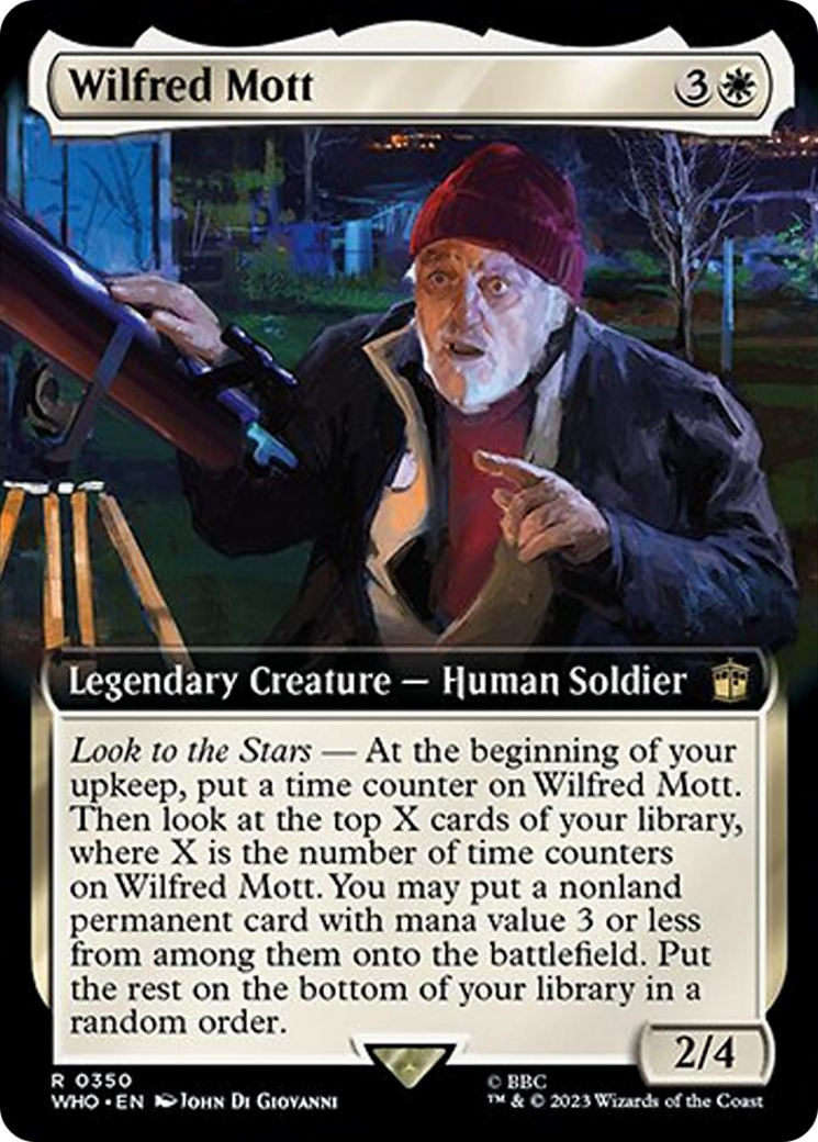 Wilfred Mott (Extended Art) [Doctor Who] | Jomio and Rueliete's Cards and Comics