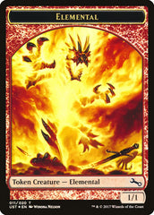 Elemental // Elemental Double-Sided Token (011/020) [Unstable Tokens] | Jomio and Rueliete's Cards and Comics