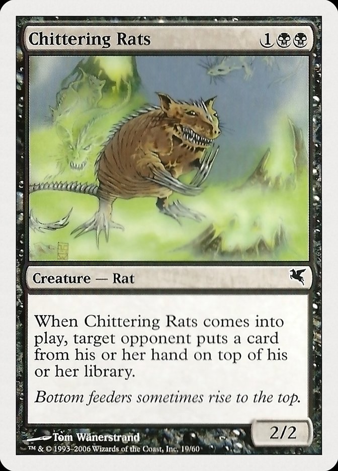 Chittering Rats (19) [Hachette UK] | Jomio and Rueliete's Cards and Comics