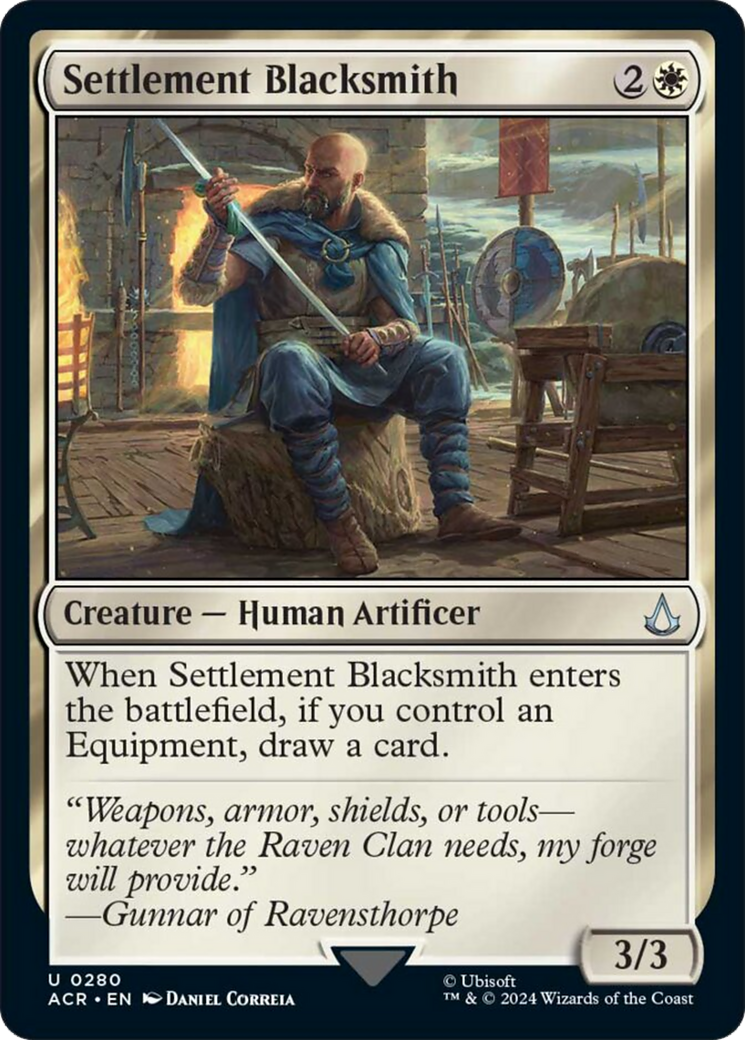 Settlement Blacksmith [Assassin's Creed] | Jomio and Rueliete's Cards and Comics
