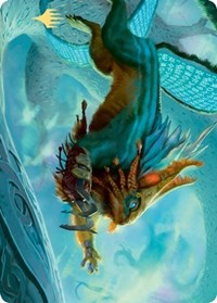 Toski, Bearer of Secrets Art Card (Gold-Stamped Signature) [Kaldheim Art Series] | Jomio and Rueliete's Cards and Comics
