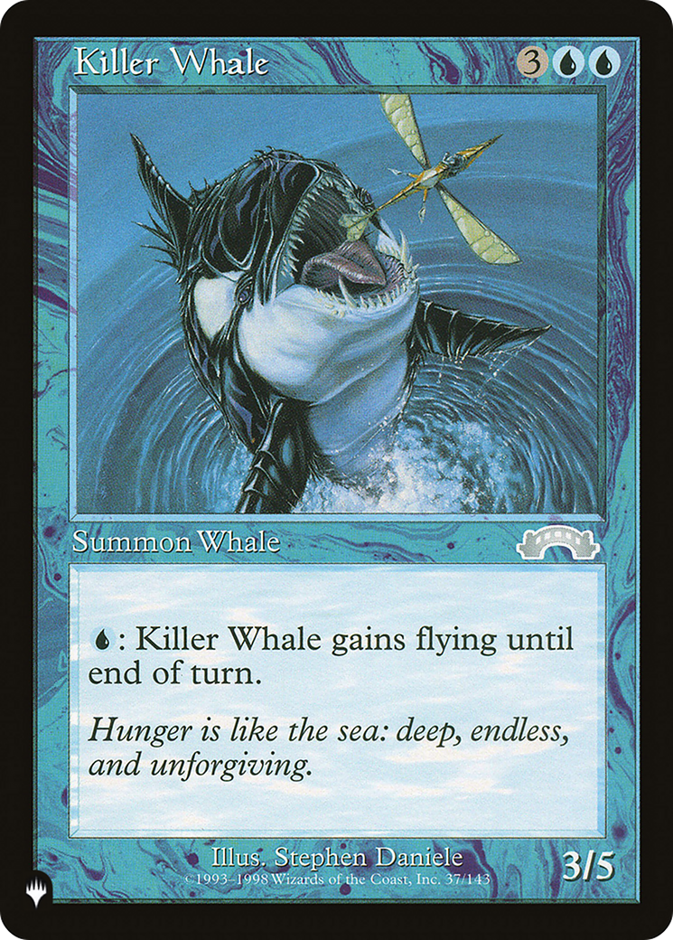 Killer Whale [The List] | Jomio and Rueliete's Cards and Comics