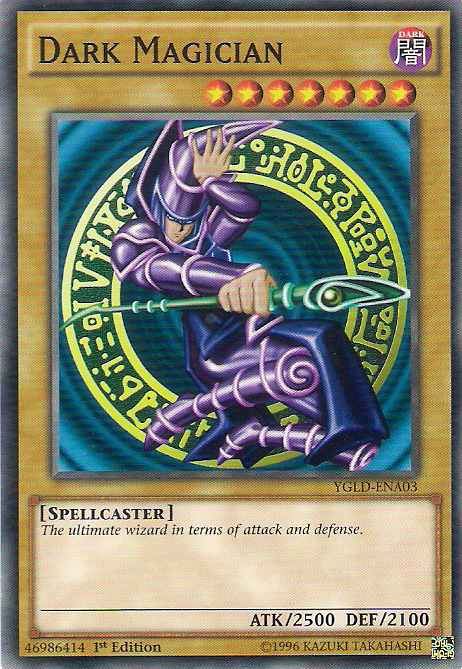Dark Magician [YGLD-ENA03] Common | Jomio and Rueliete's Cards and Comics