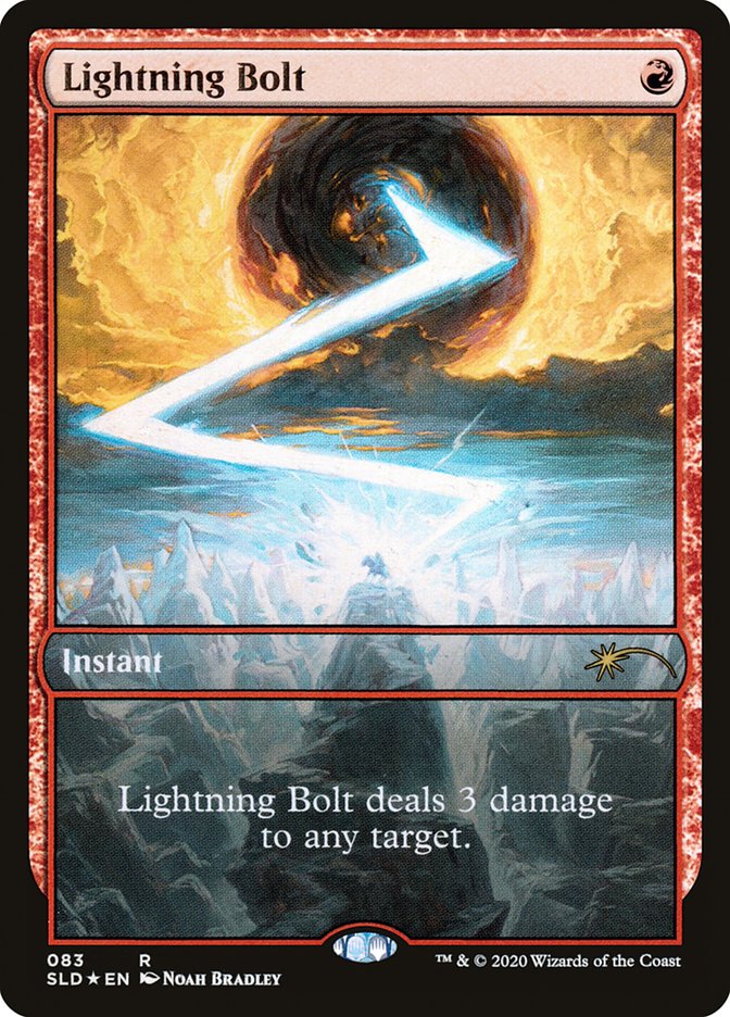 Lightning Bolt (083) [Secret Lair Drop Series] | Jomio and Rueliete's Cards and Comics