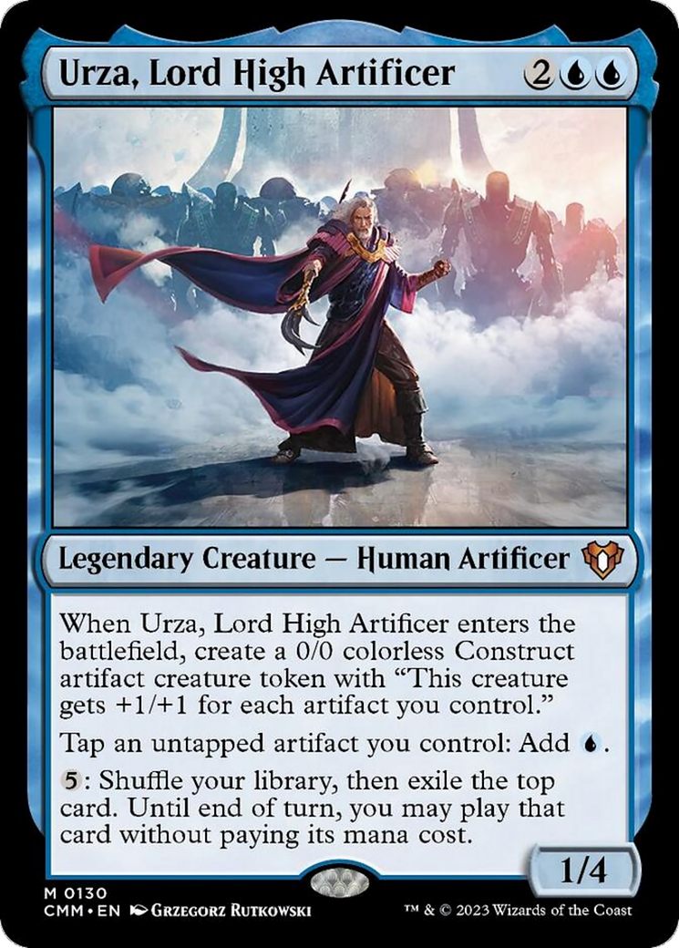 Urza, Lord High Artificer [Commander Masters] | Jomio and Rueliete's Cards and Comics