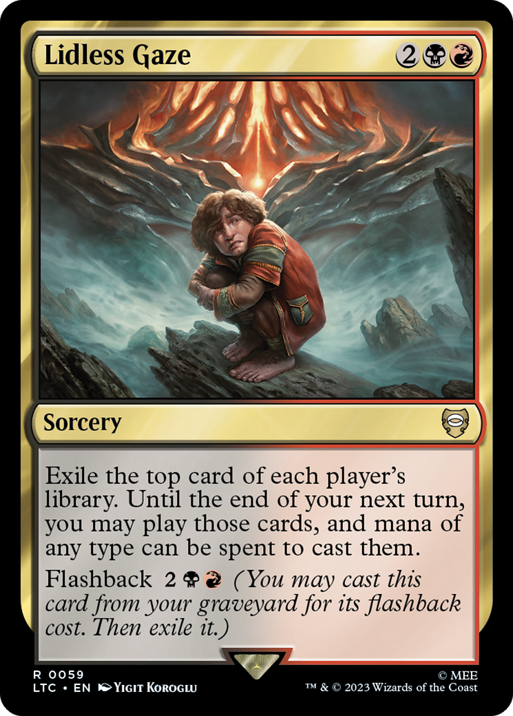 Lidless Gaze [The Lord of the Rings: Tales of Middle-Earth Commander] | Jomio and Rueliete's Cards and Comics