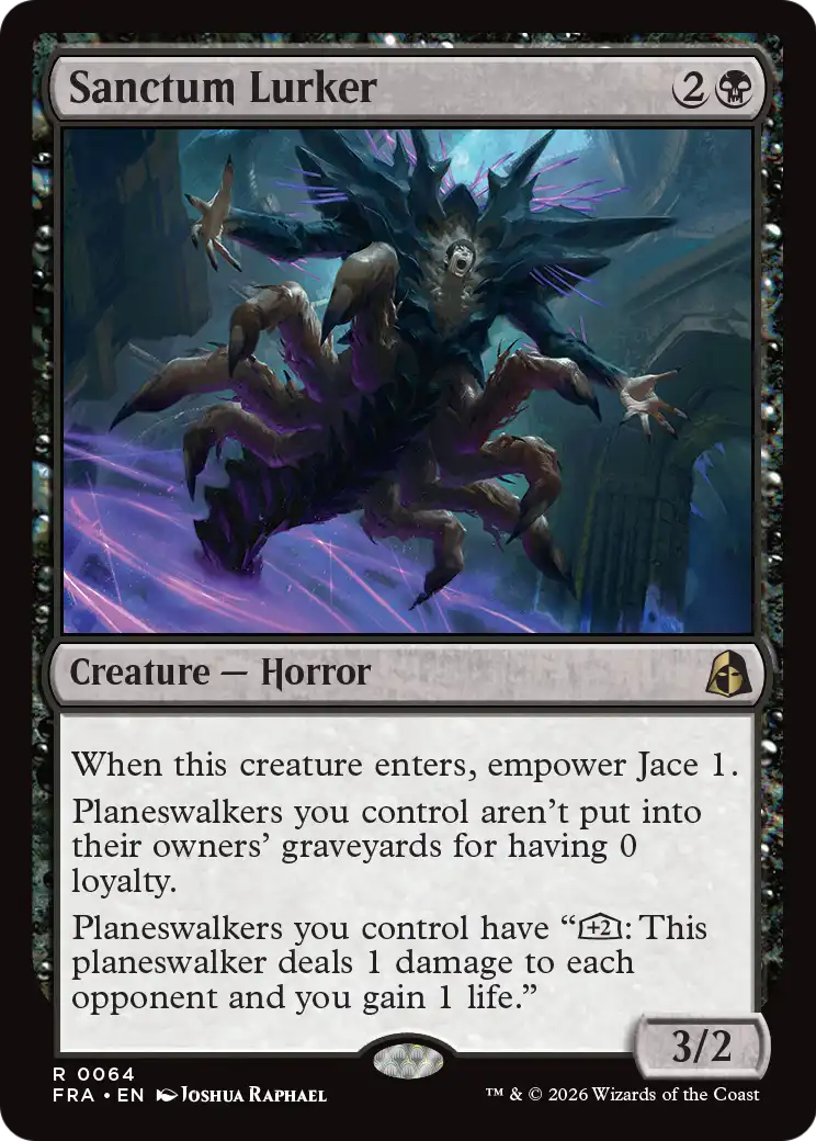 Sanctum Lurker [Reality Fracture] | Jomio and Rueliete's Cards and Comics