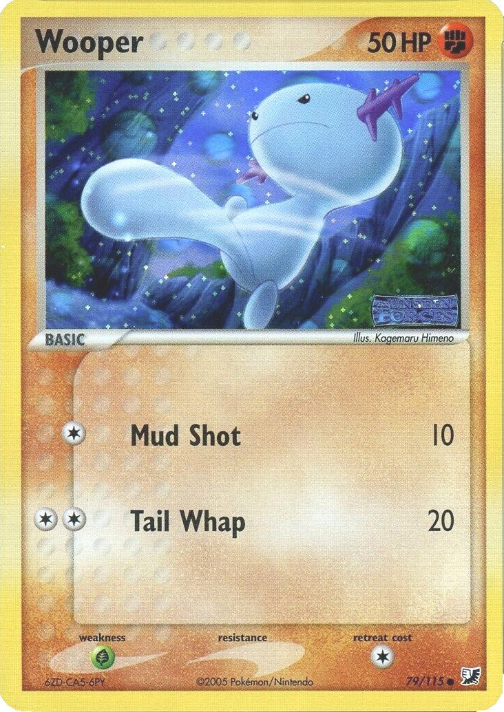 Wooper (79/115) (Stamped) [EX: Unseen Forces] | Jomio and Rueliete's Cards and Comics