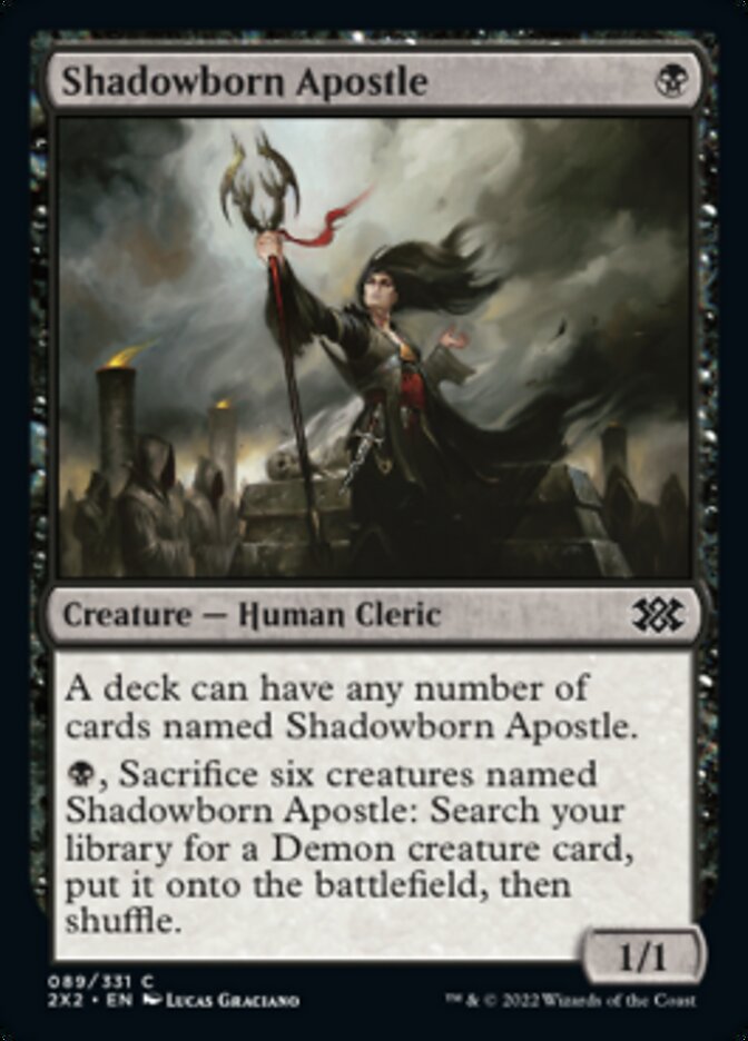 Shadowborn Apostle [Double Masters 2022] | Jomio and Rueliete's Cards and Comics