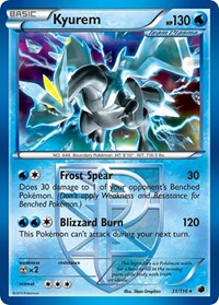 Kyurem (31/116) (Theme Deck Exclusive) [Black & White: Plasma Freeze] | Jomio and Rueliete's Cards and Comics