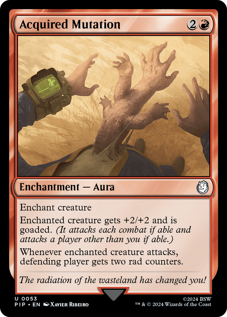 Acquired Mutation [Fallout] | Jomio and Rueliete's Cards and Comics
