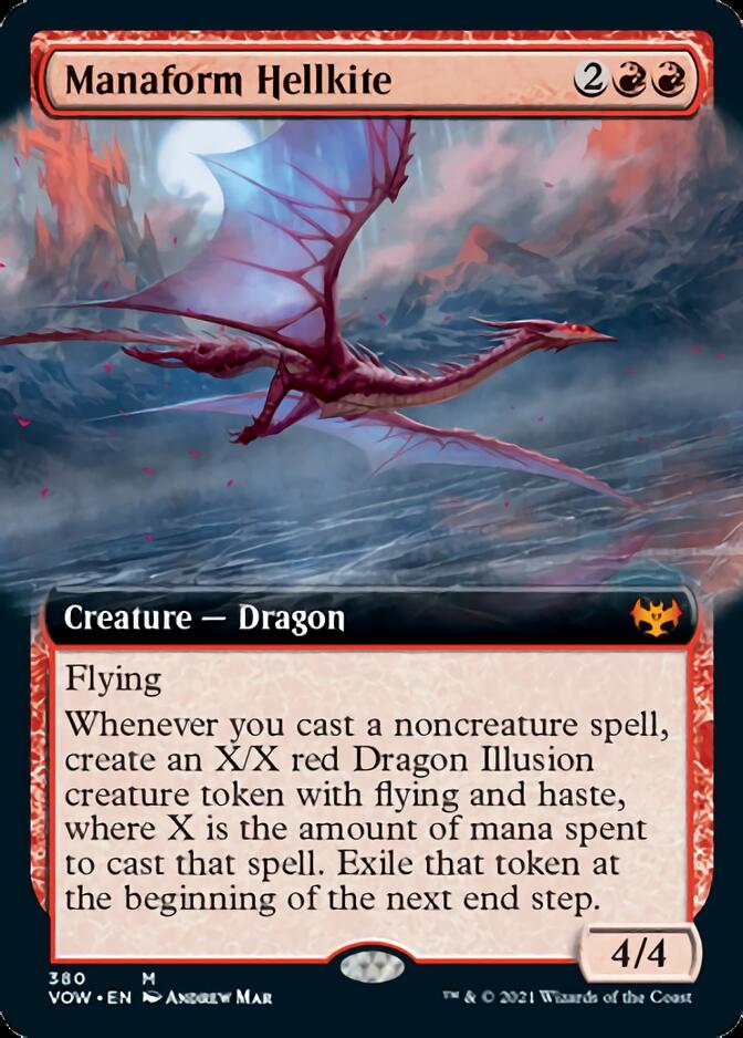 Manaform Hellkite (Extended Art) [Innistrad: Crimson Vow] | Jomio and Rueliete's Cards and Comics