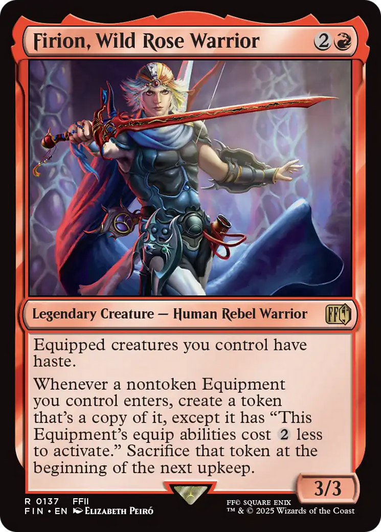 Firion, Wild Rose Warrior [FINAL FANTASY] | Jomio and Rueliete's Cards and Comics