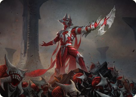 Mite Overseer Art Card [Phyrexia: All Will Be One Art Series] | Jomio and Rueliete's Cards and Comics