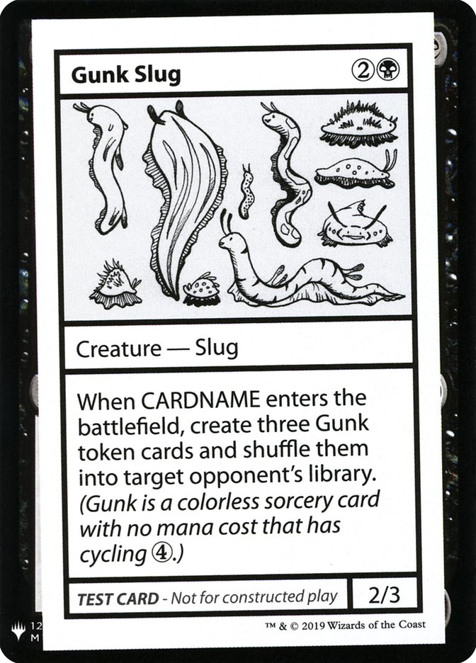 Gunk Slug [Mystery Booster Playtest Cards] | Jomio and Rueliete's Cards and Comics