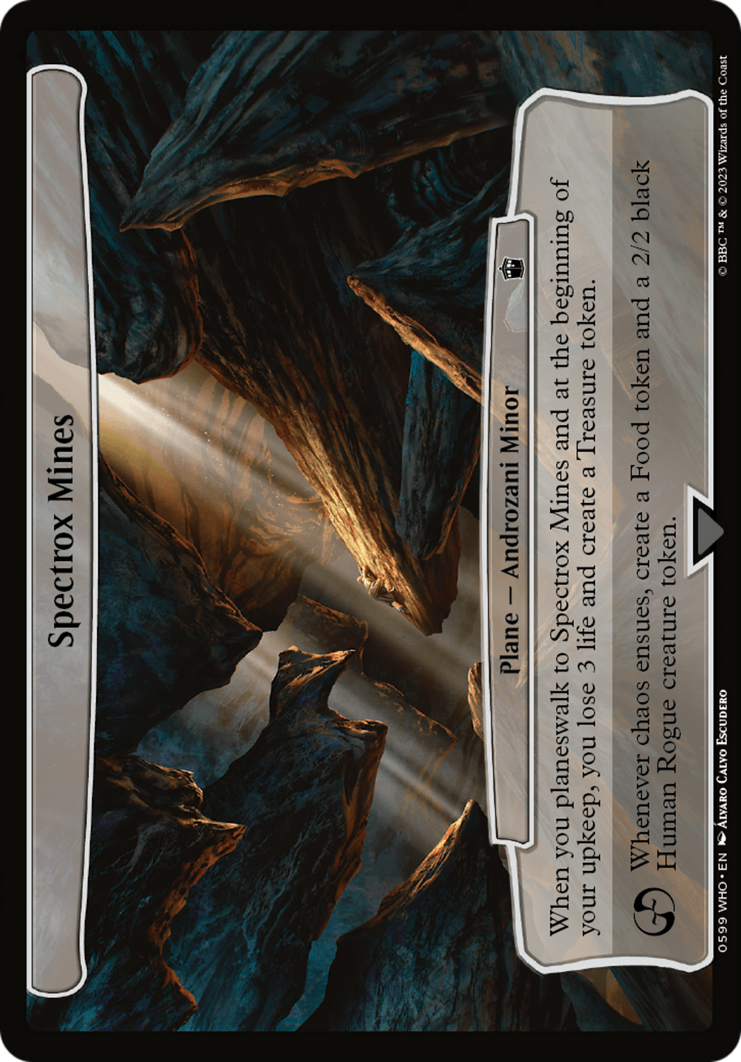 Spectrox Mines [Doctor Who] | Jomio and Rueliete's Cards and Comics