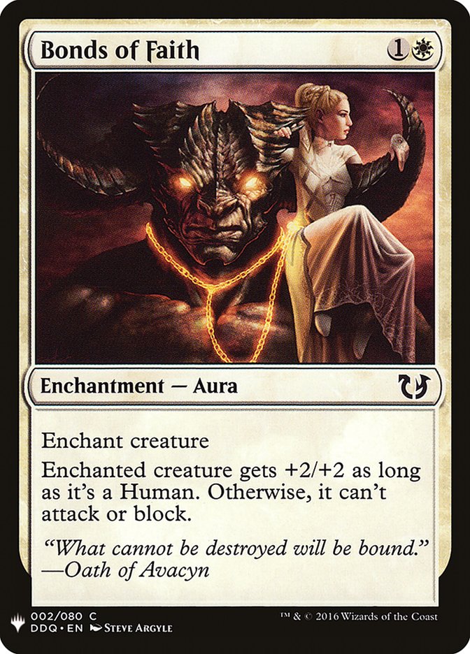 Bonds of Faith [Mystery Booster] | Jomio and Rueliete's Cards and Comics