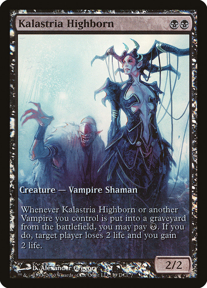 Kalastria Highborn (Game Day) (Extended Art) [Worldwake Prerelease Promos] | Jomio and Rueliete's Cards and Comics